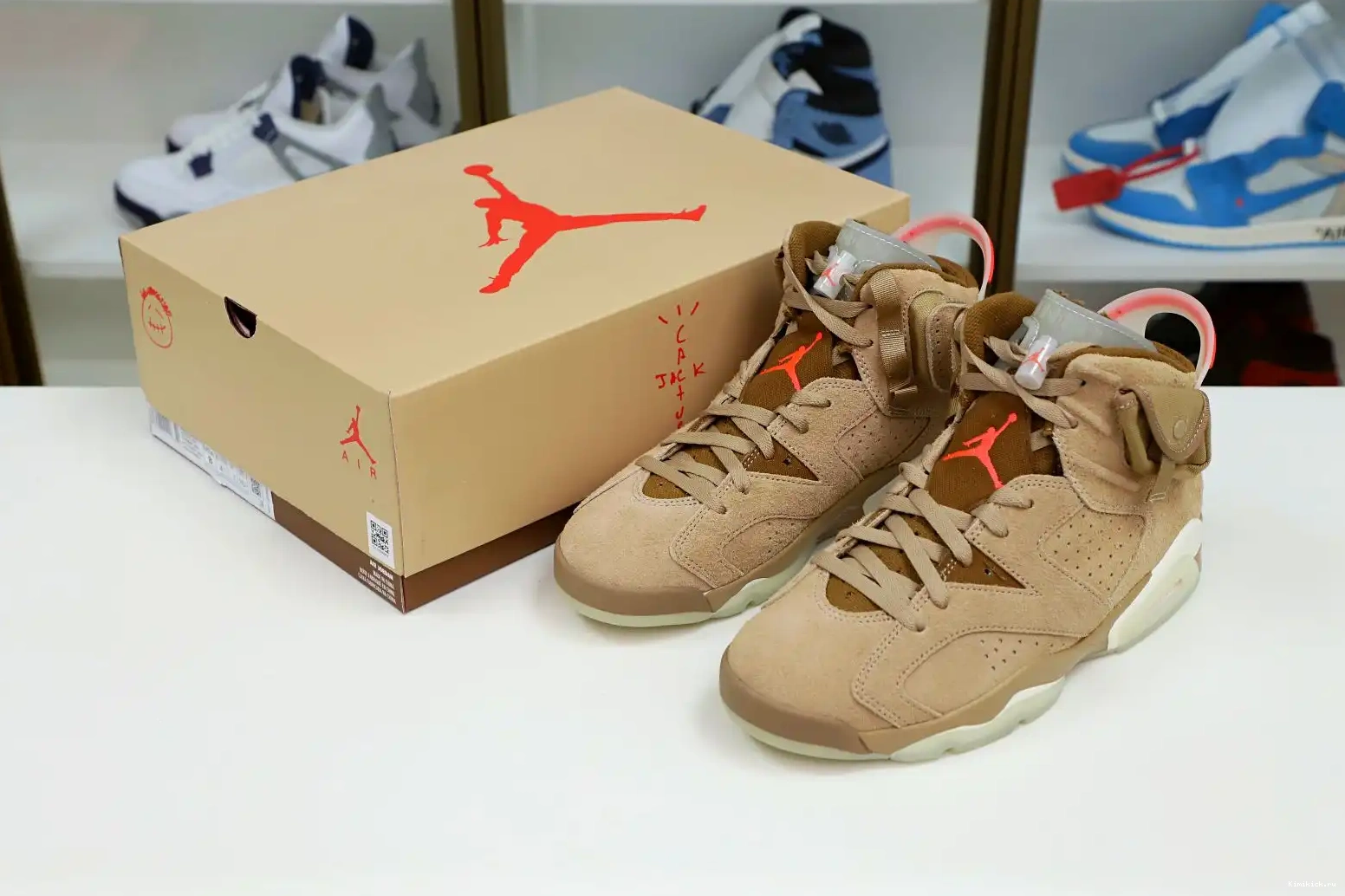 Retro Travis SP 6 Air Kimikick Scott  Jordan x 0515
